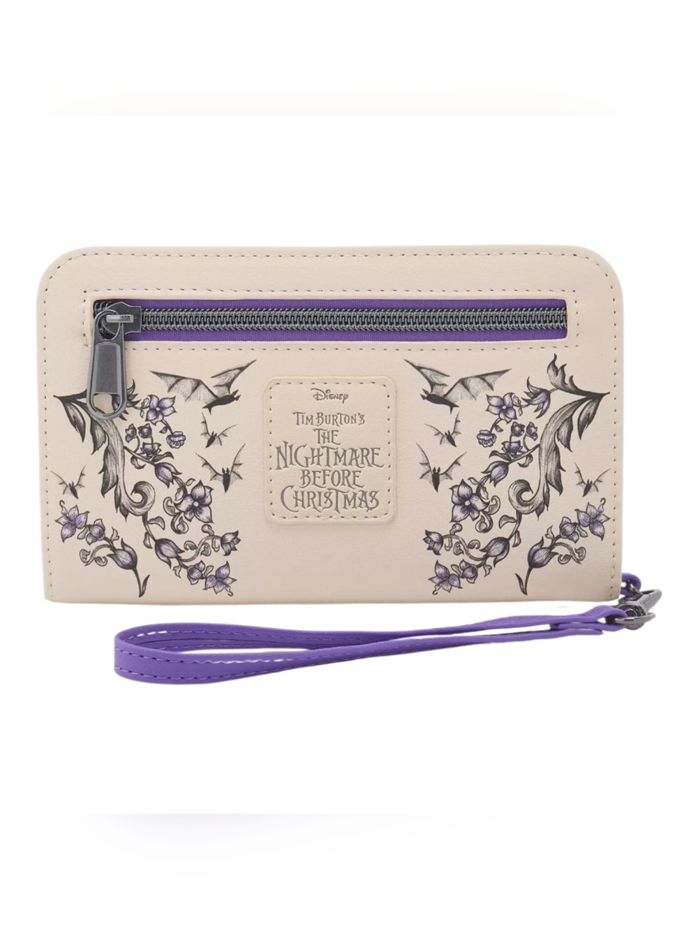 Loungefly Nightmare Before Christmas Jack & Sally Coffin Mini Backpack & Wallet - Picture 8 of 10